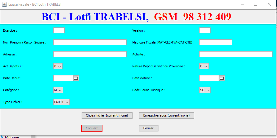 Logiciel liasse fiscale 2026