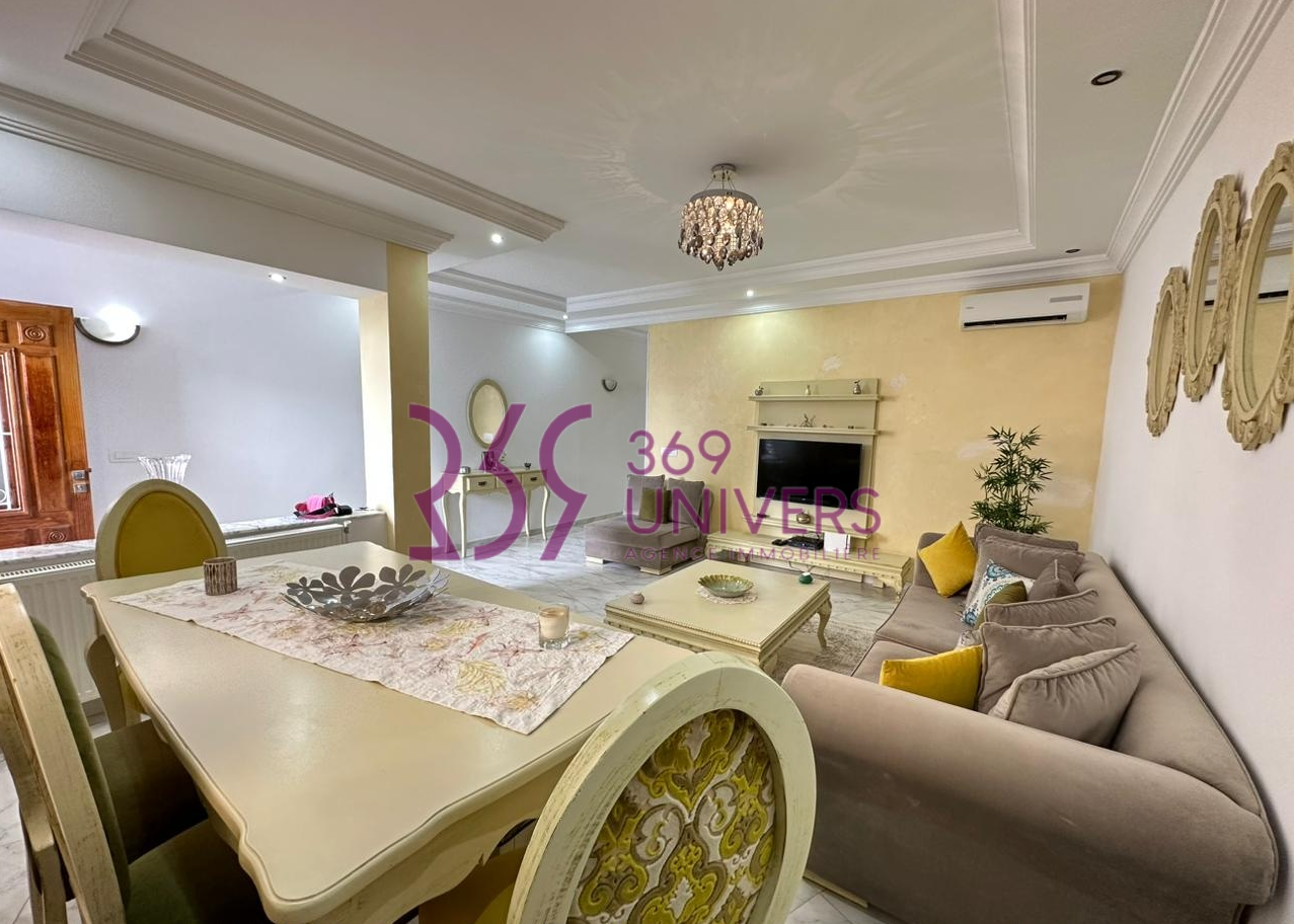 Appart meuble s2 a la marsa ref ra006