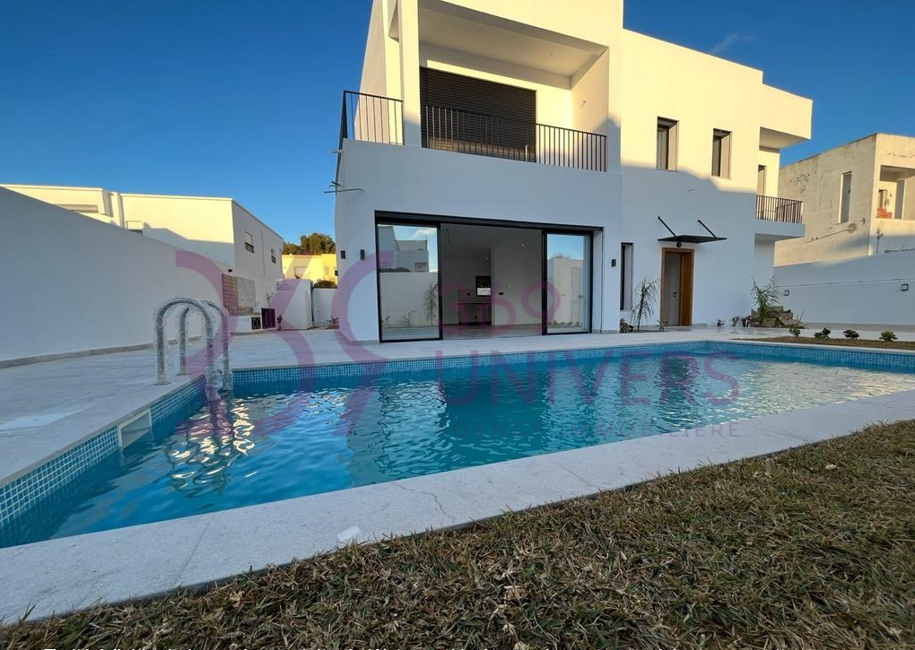 Villa s3 avec piscine a gammarth ref rh015