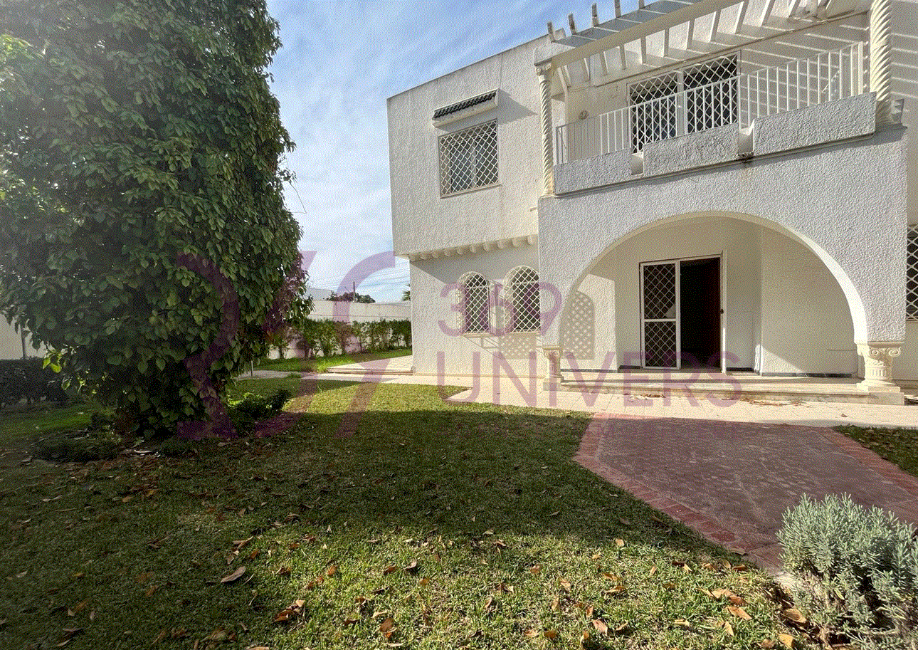 Villa s4 avec jardin a carthage ref rh016