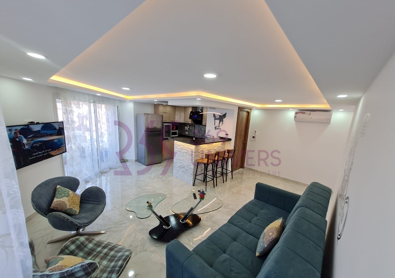 Appartement avec terrasse à la marsa ref ra043