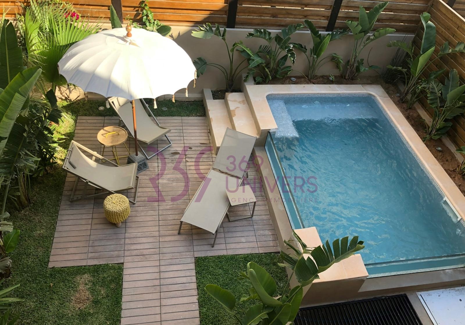 Triplex avec piscine à la marsa ref rd032