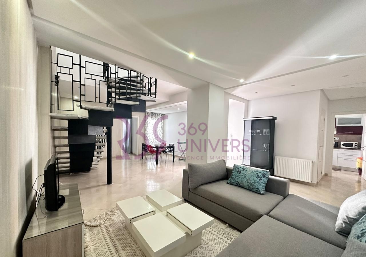 Duplex avec terrasse à la marsa ref rd030