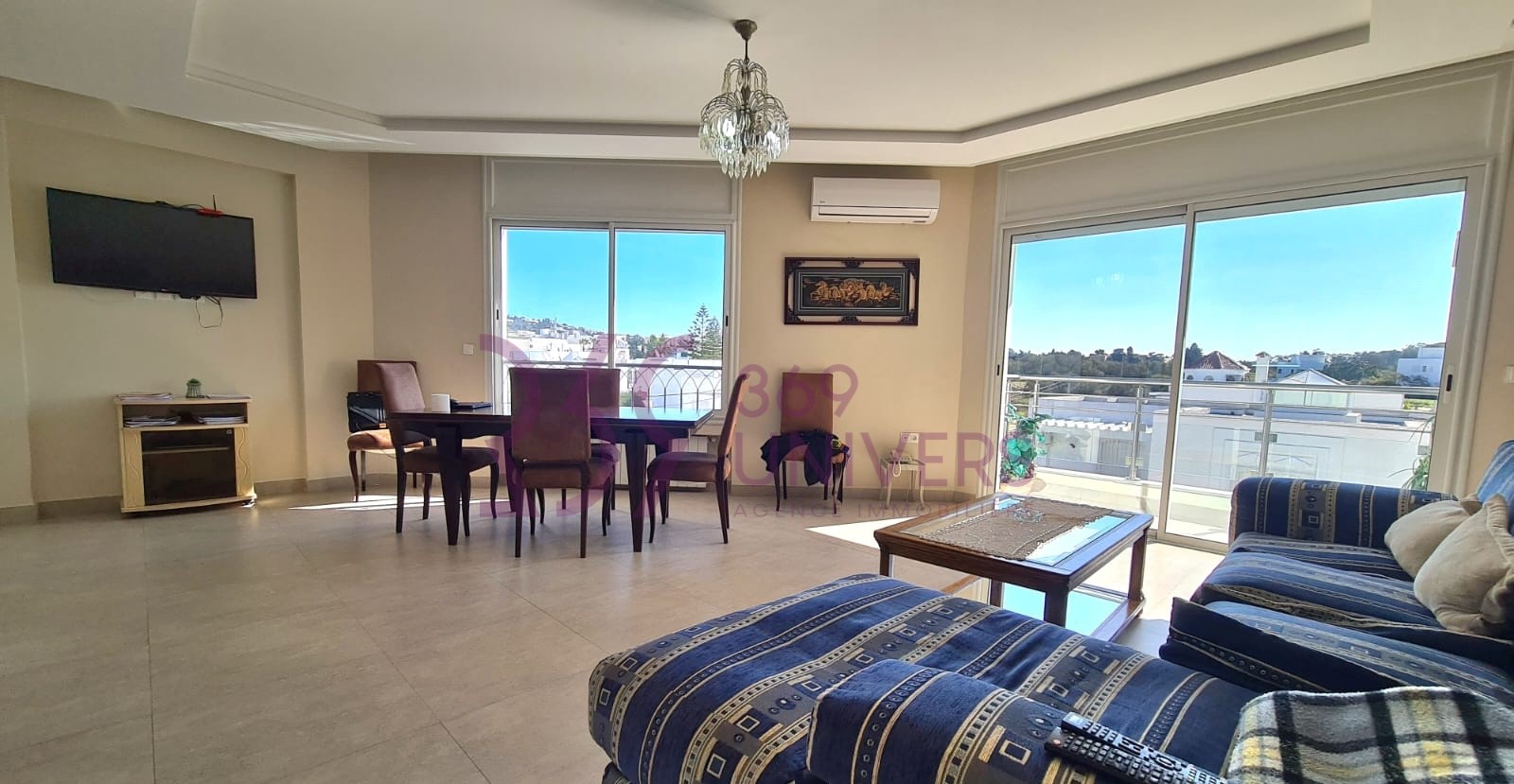 Etage avec balcon a la marsa ref ra064
