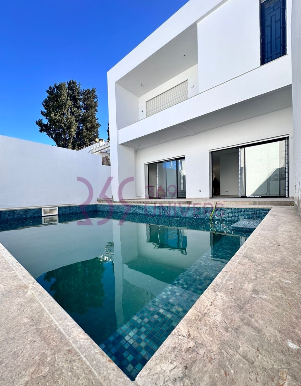 Villa neuve avec piscine à carthage rh089