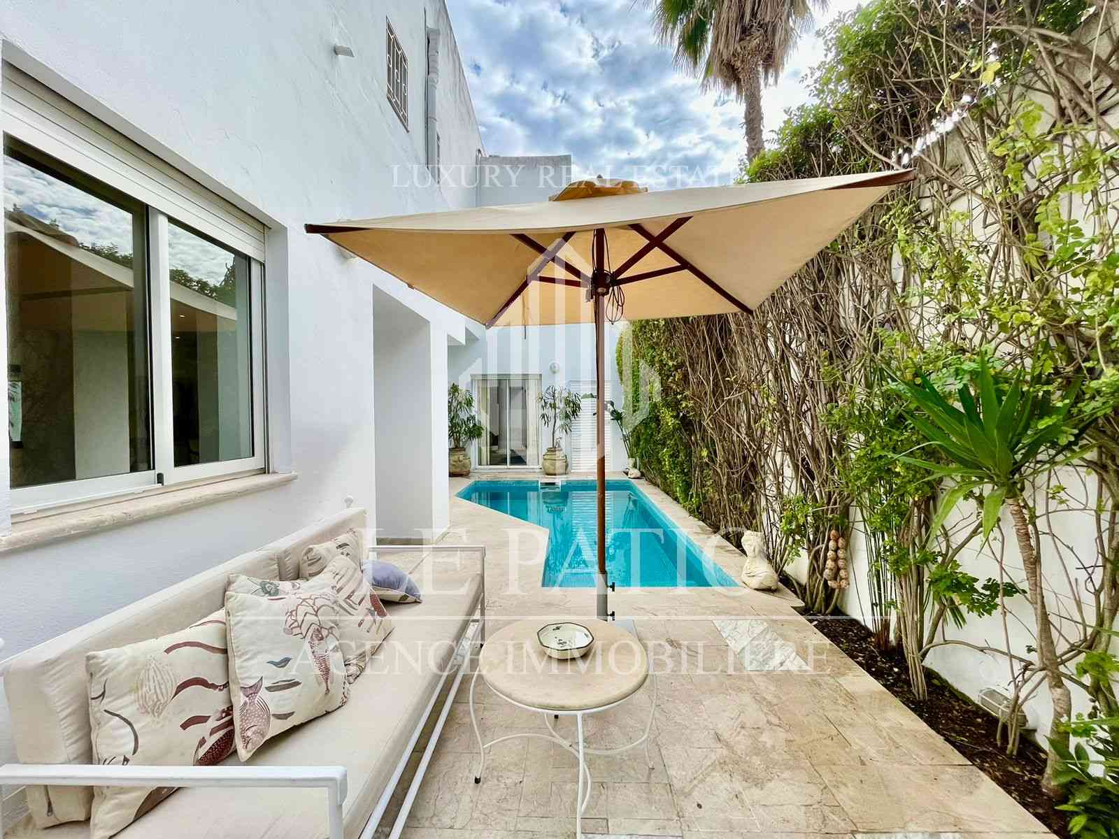 Villa s3 meublée a carthage