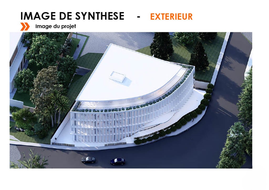 Immeuble bureautique neuf à mutuelle ville