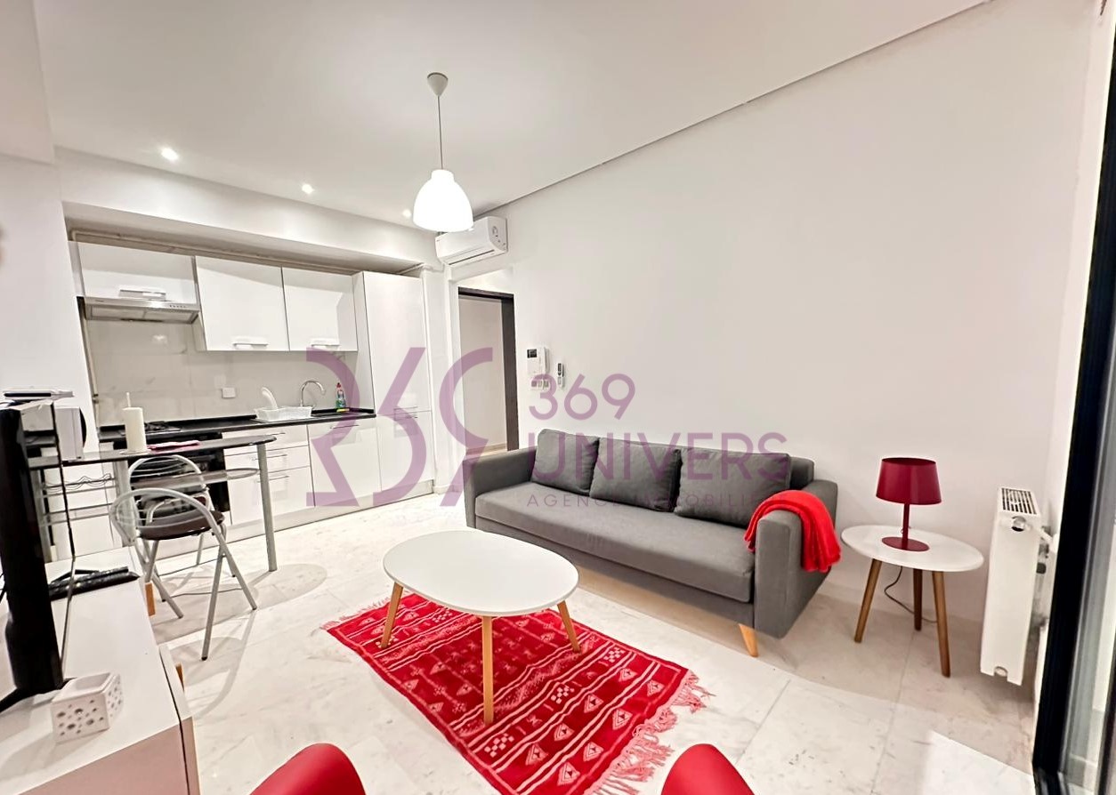 Appartement avec balcon à la marsa ref ra027