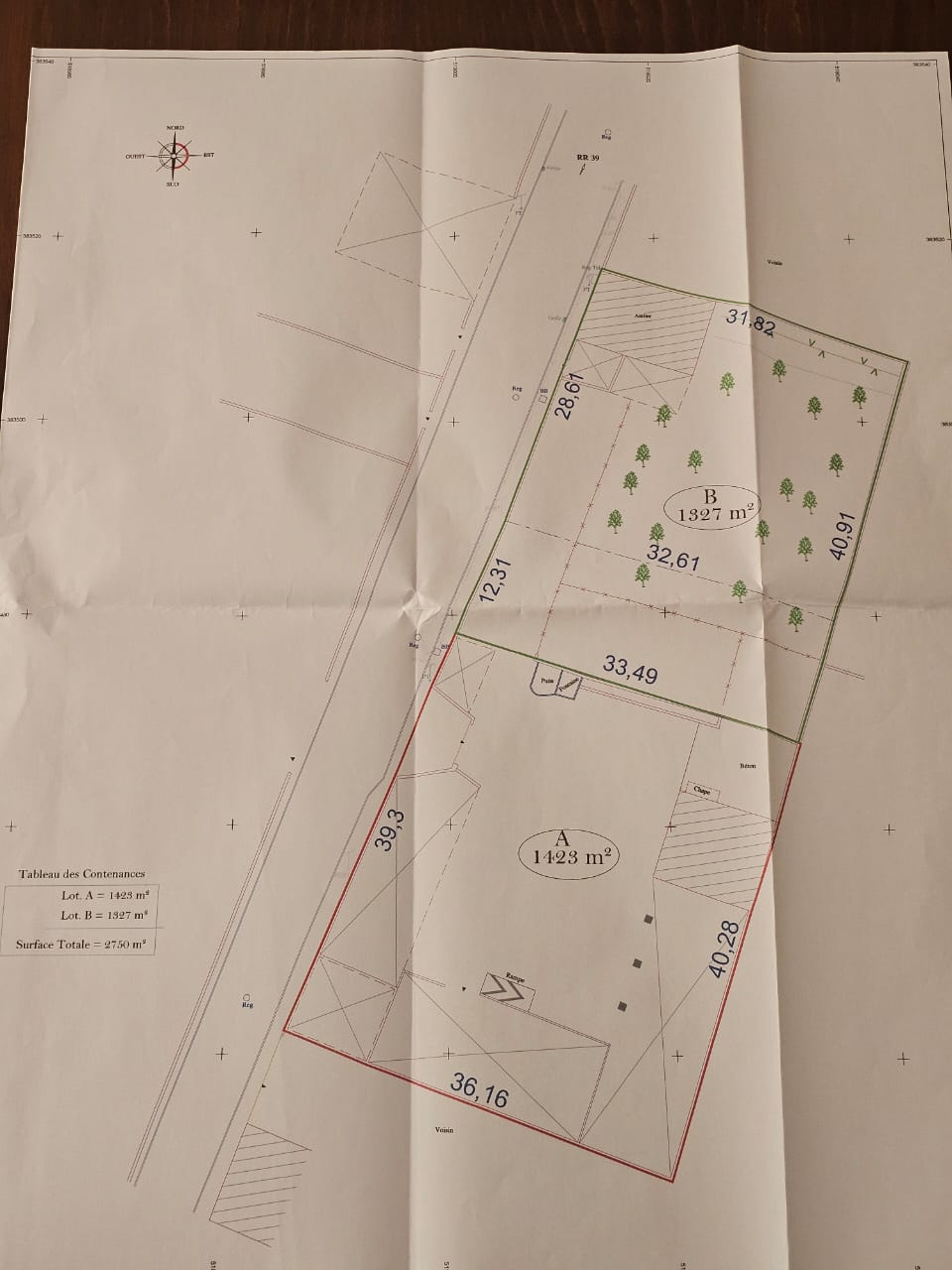 Sidi hssine vnt ter indu 2750 m2