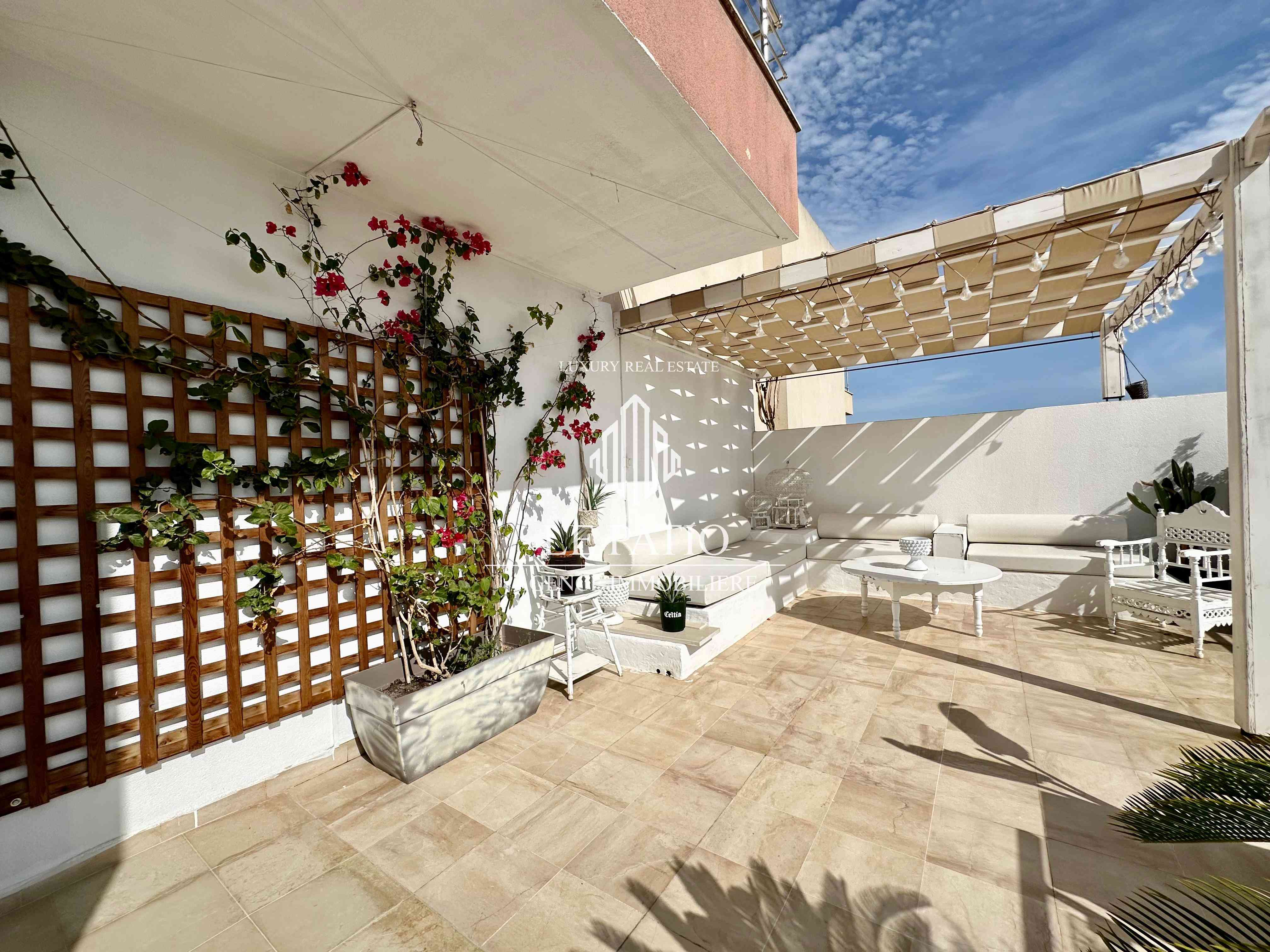 Appartement s2 meublé a anz avec terrasse