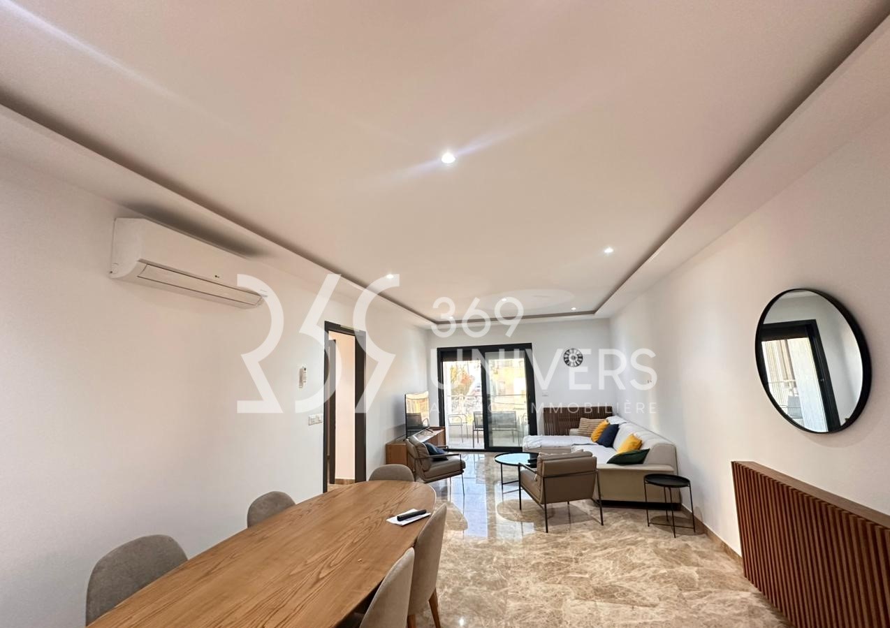 Appartement meublé à la marsa ref ra112