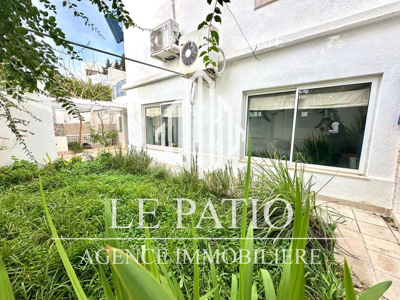 Rez de jardin meublé s2 avec chambre de service