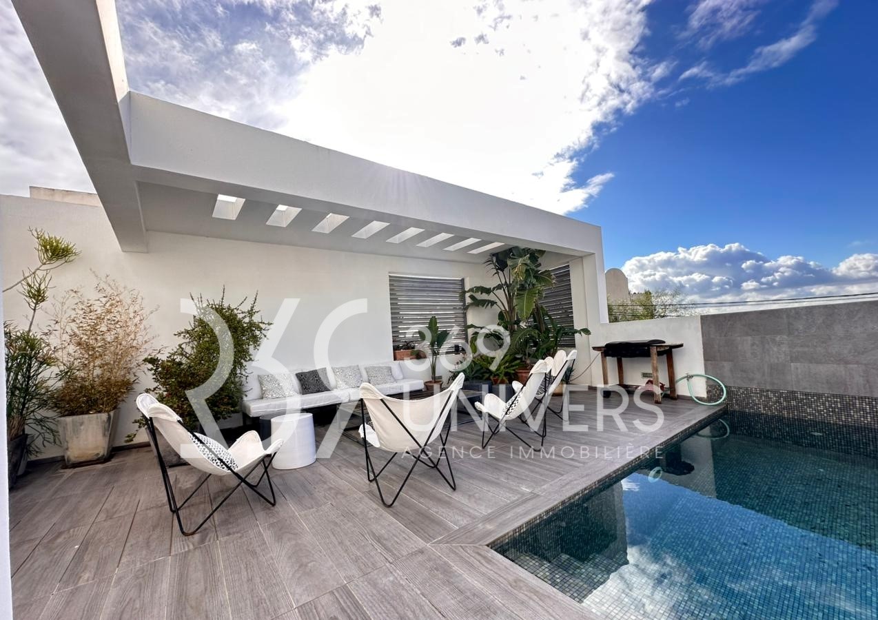 Villa avec vue dégagée à gammarth ref rh148