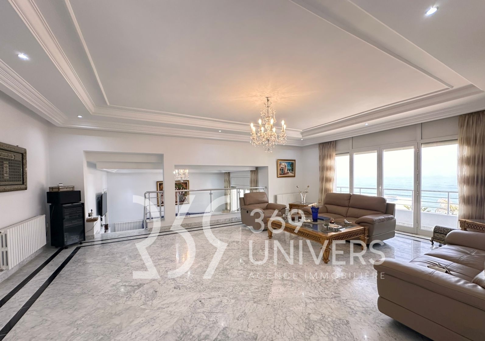 Etage avec vue sur mer à la marsa ref ra130