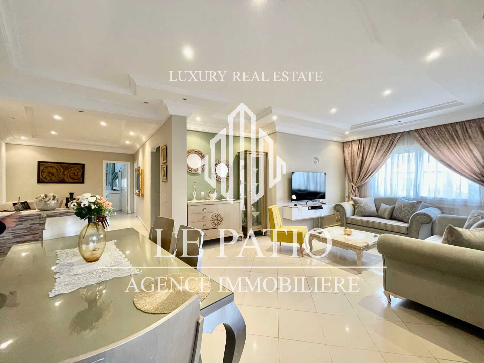 Eétage de villa s2 meublé à la marsa sidi daoued