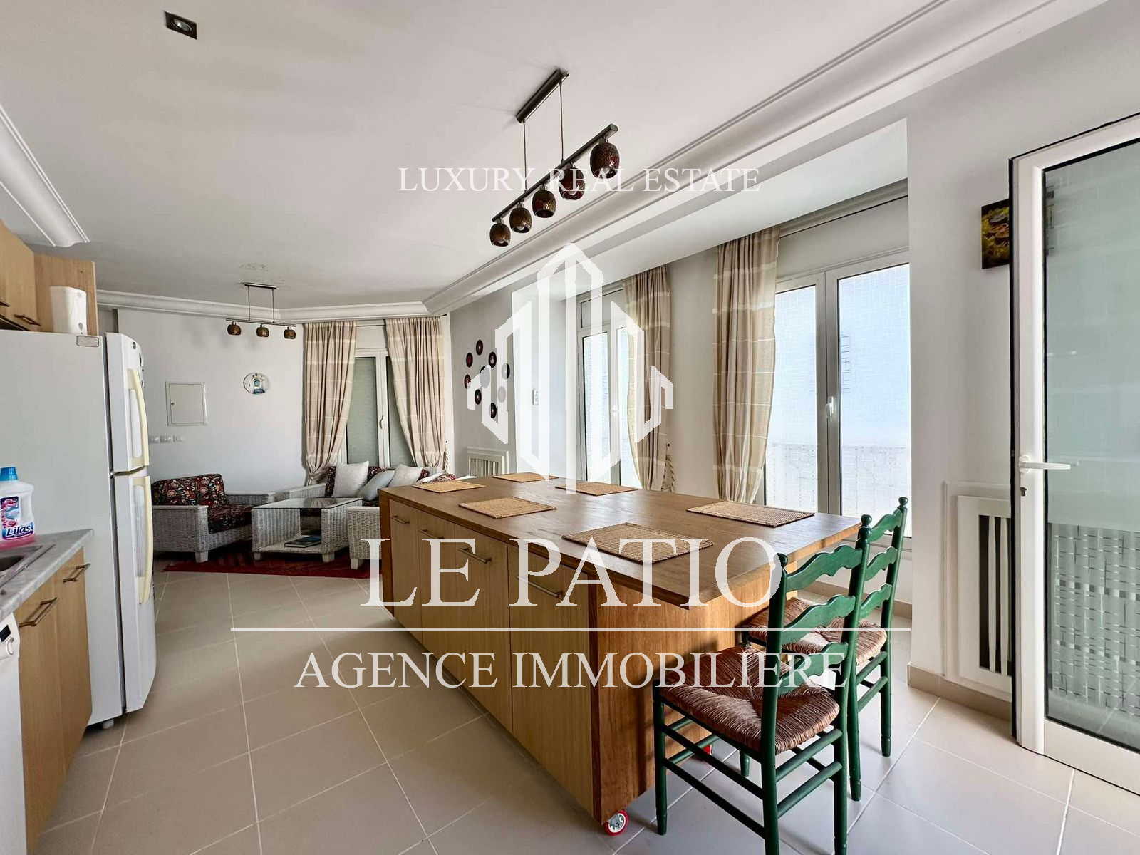 Appartement s3 meuble a la marsa ville