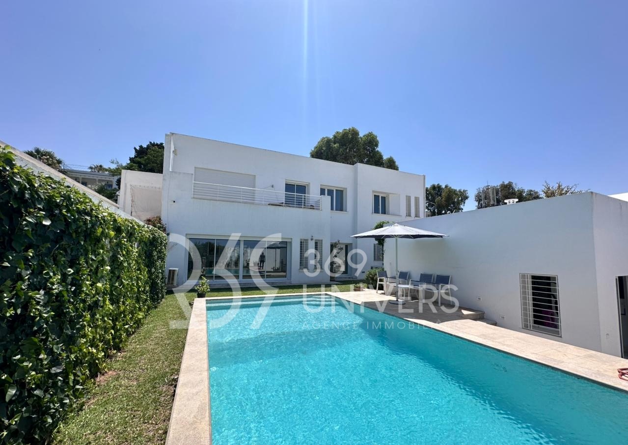 Villa avec vue sur mer à la marsa reh rh034