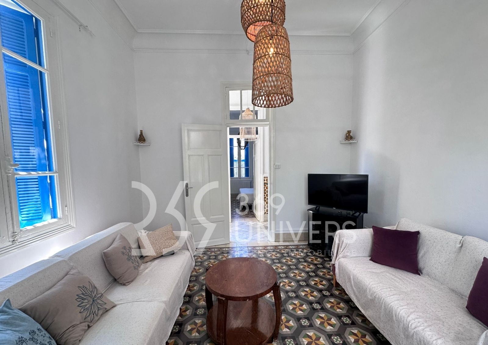 Villa meublée avec jardin à la marsa ref rh165