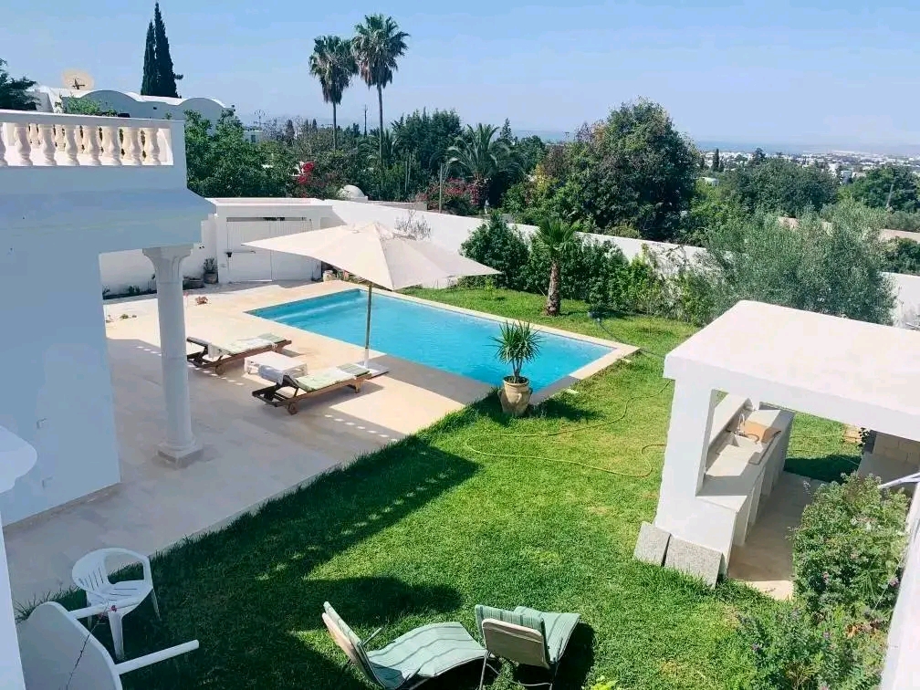 Villa avec piscine hammamet nord craxi