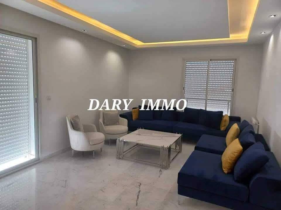 Appartement neuf luxueux s 2 meublé à el menzah9c