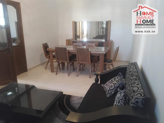 Etage de villa s3 meublé alyan à carthage yasmina