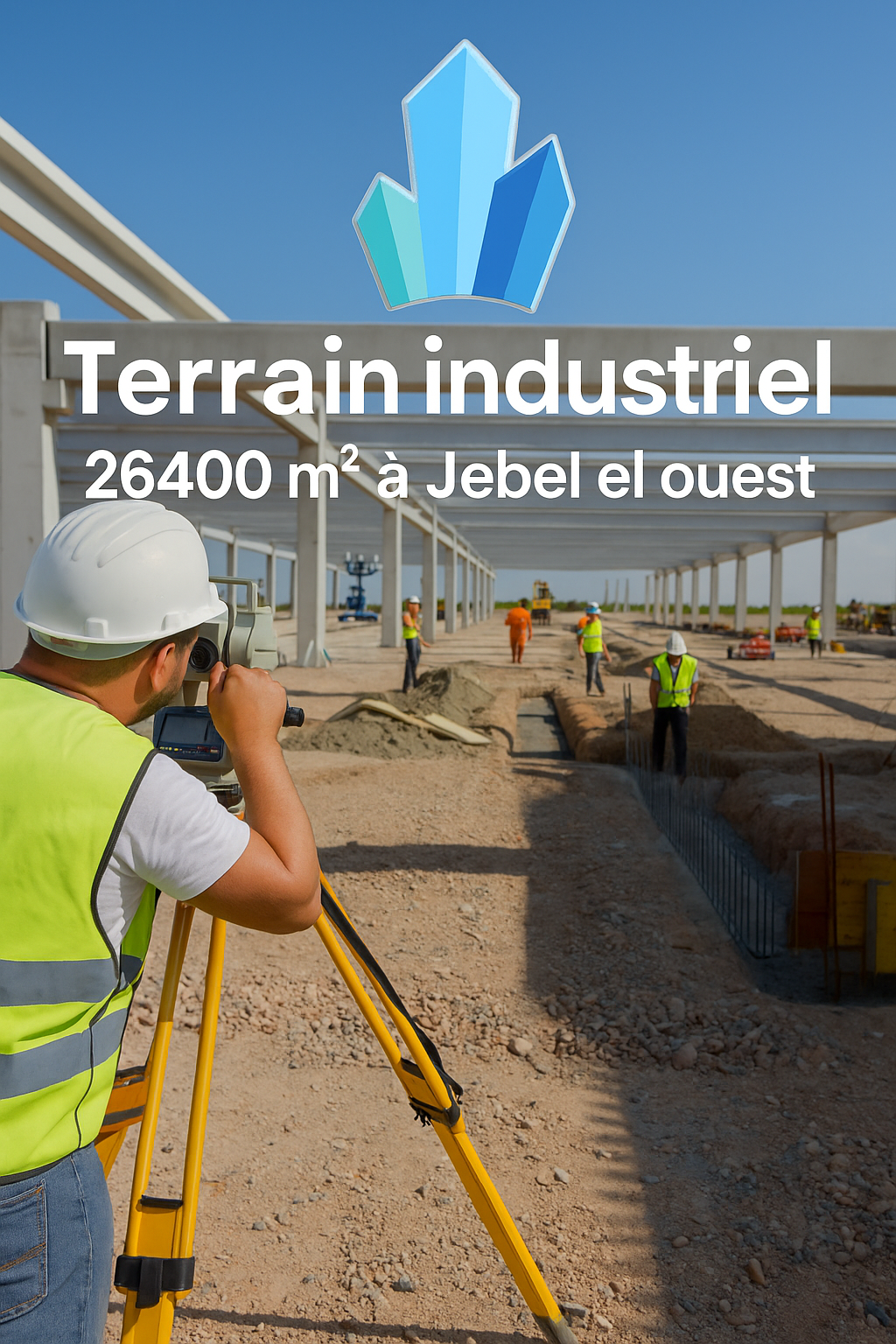 Terrain industriel à jebel el ouest zaghouan