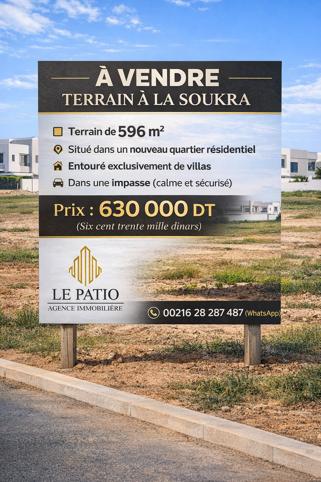 Votre futur projet commence ici terrain a lasoukra