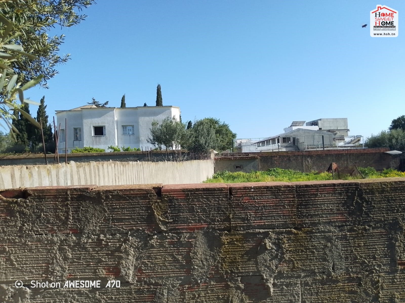Terrain villa athéna à gammarth