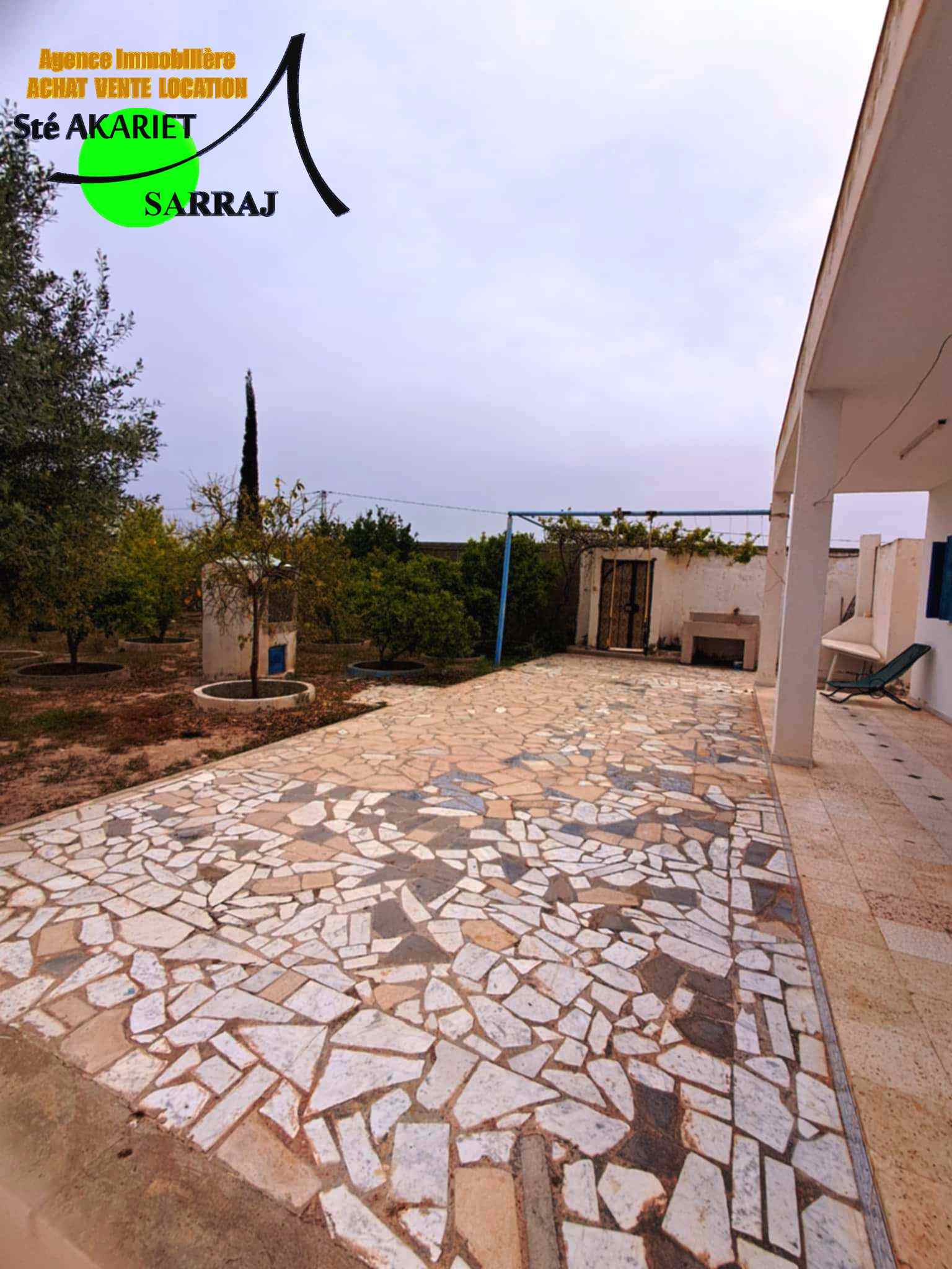 Senia cloturé 2 hectares à kalaa kebira baloum