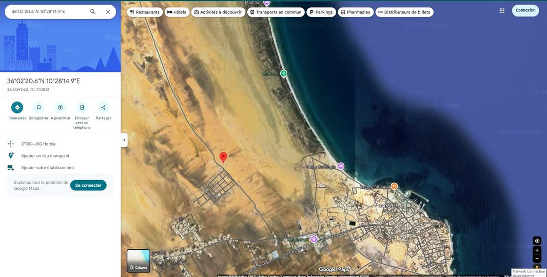 Offre terrain d'investissement 16000m à hergla