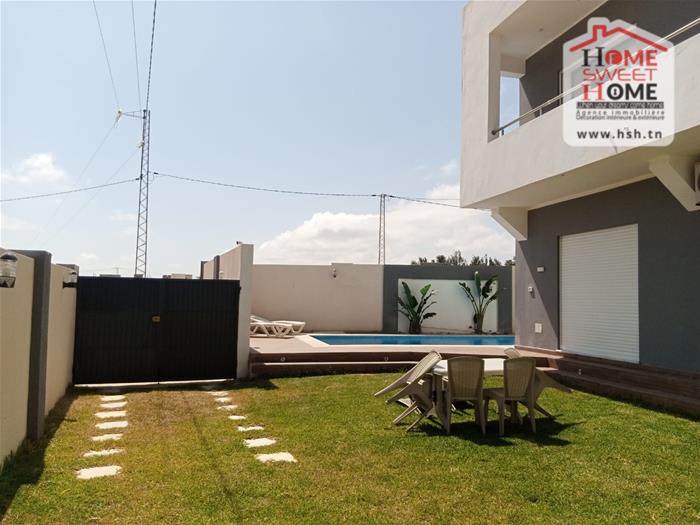 Villa avec piscine jawhara à haouaria