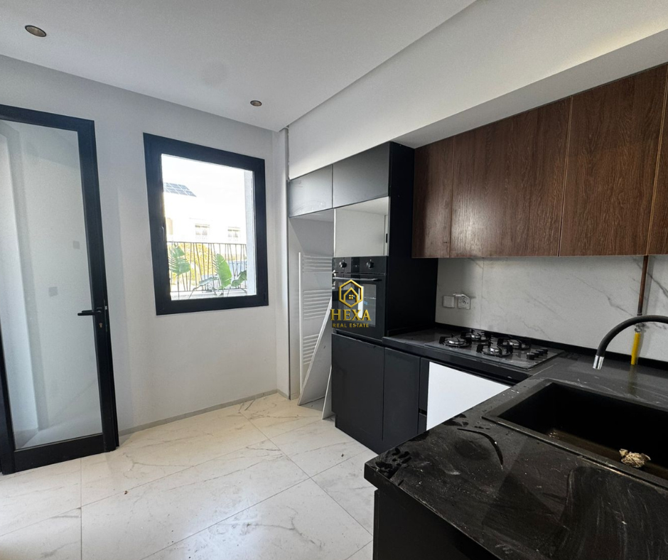 Appartement s2 avec jardin à la nouvelle soukra