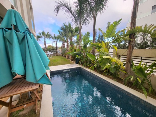 Super apprt meublé avec piscine à sidi daoud marsa