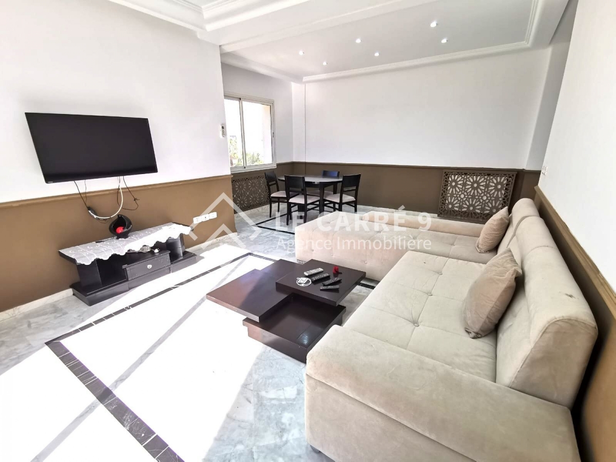 Un appartement s2 meublé à ain zaghouan