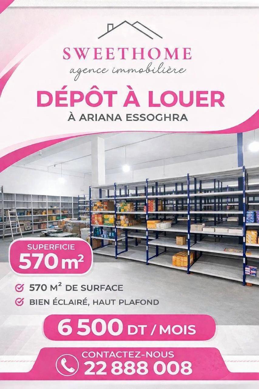 Dépôt à ariana essoghra