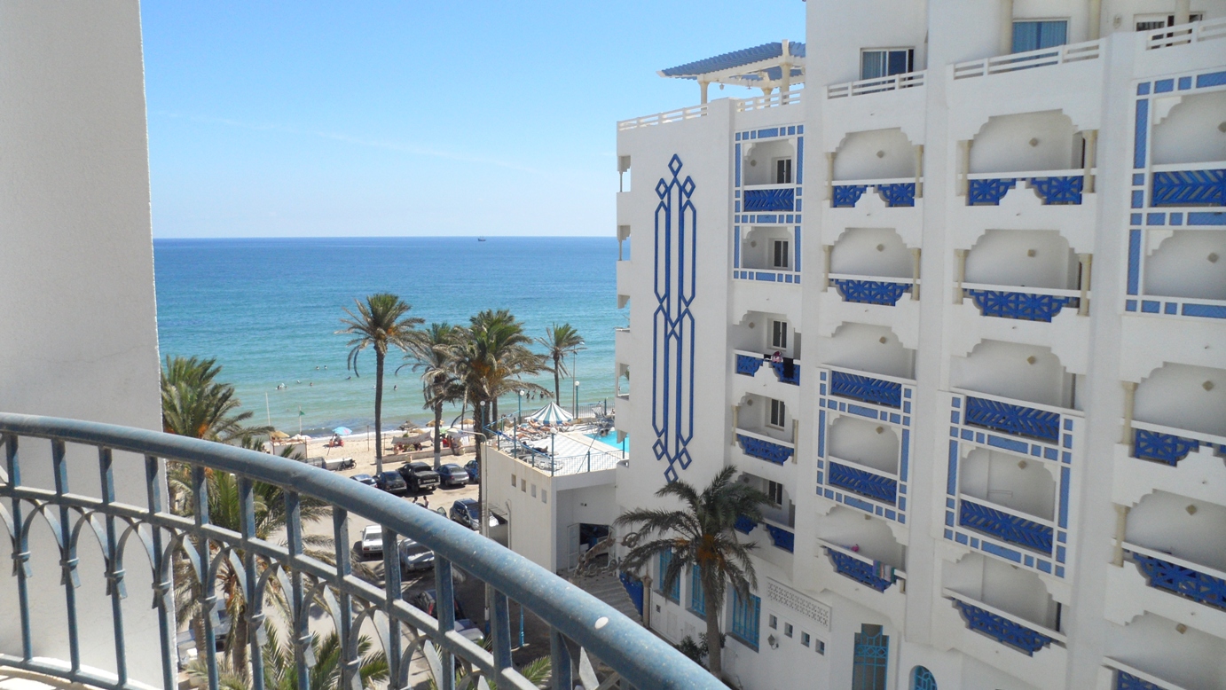 Appart semi meublé s 2 vue mer à h sousse