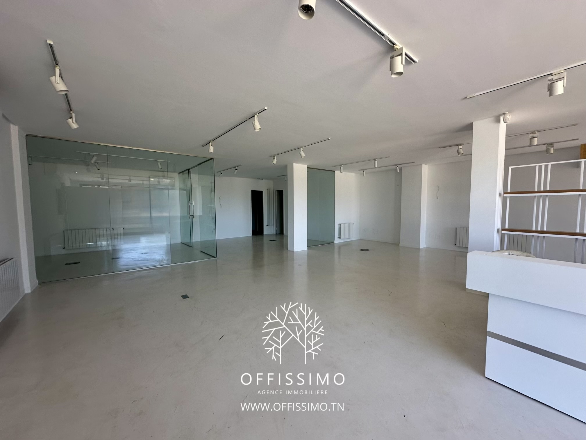Bureau open space la marsa haut standing
