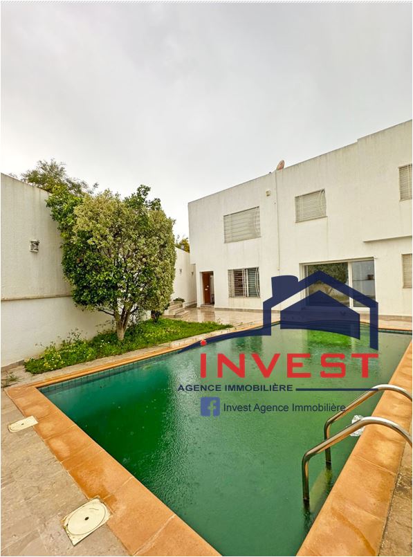 Villa avec piscine à gammarth