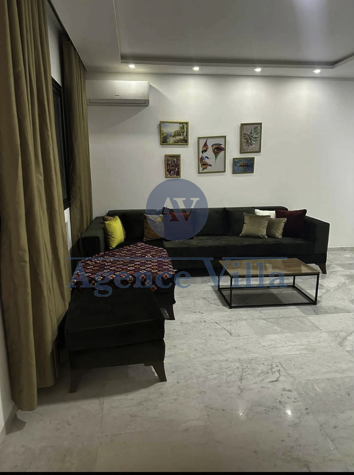 Un appartement s1 meublé à la soukra