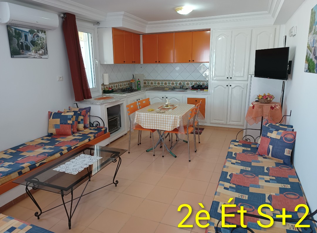 Maison s2 pour vacances à kélibia