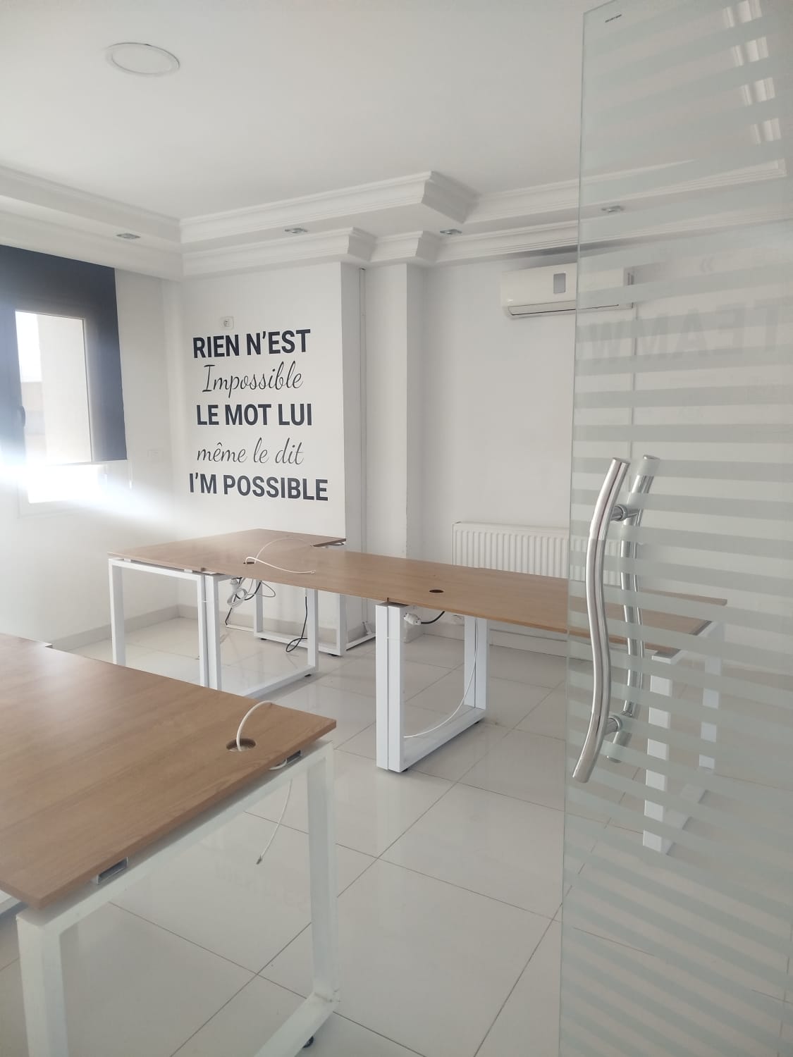 Un appartement s4 pour usage bureautique