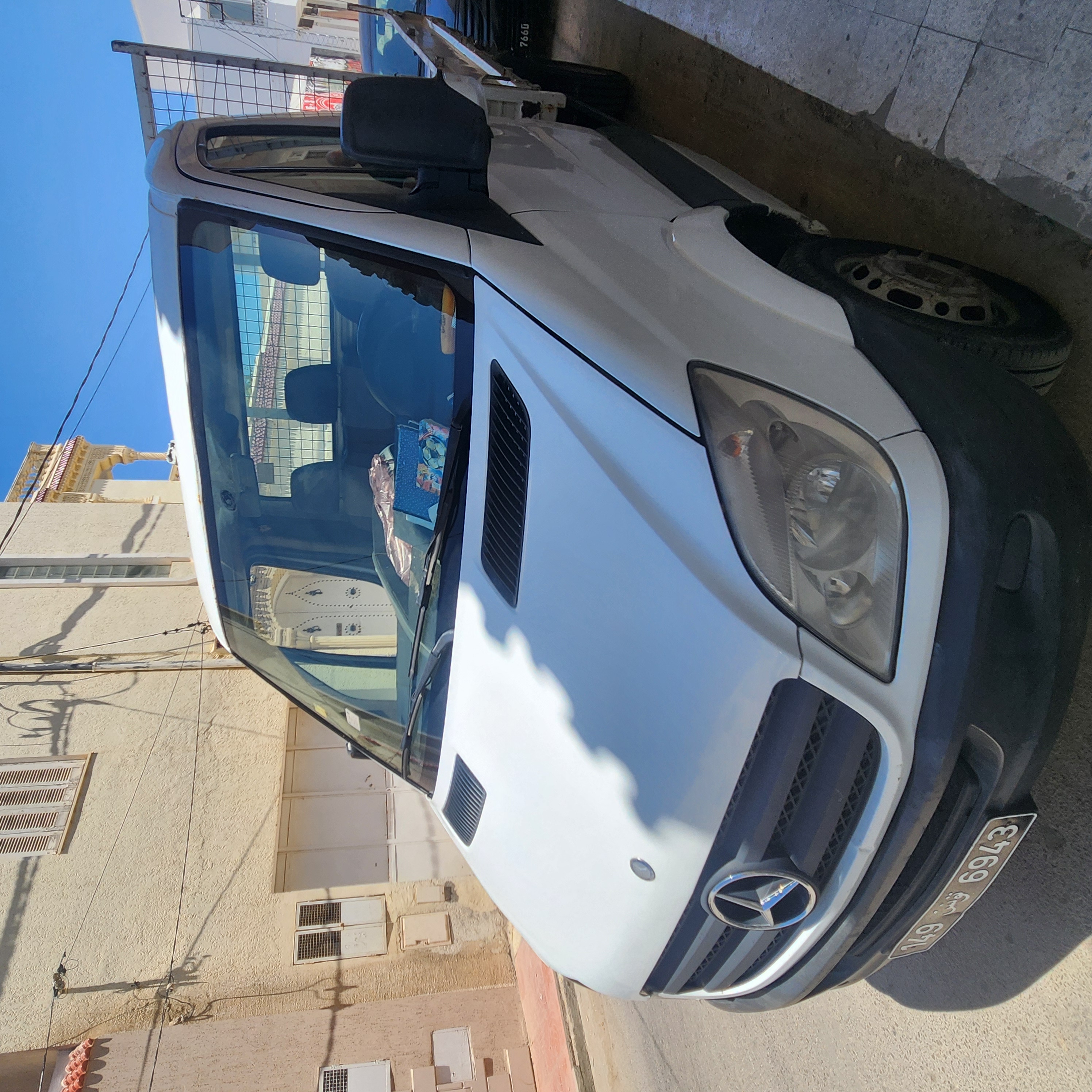Camion mercedes sprinter benne