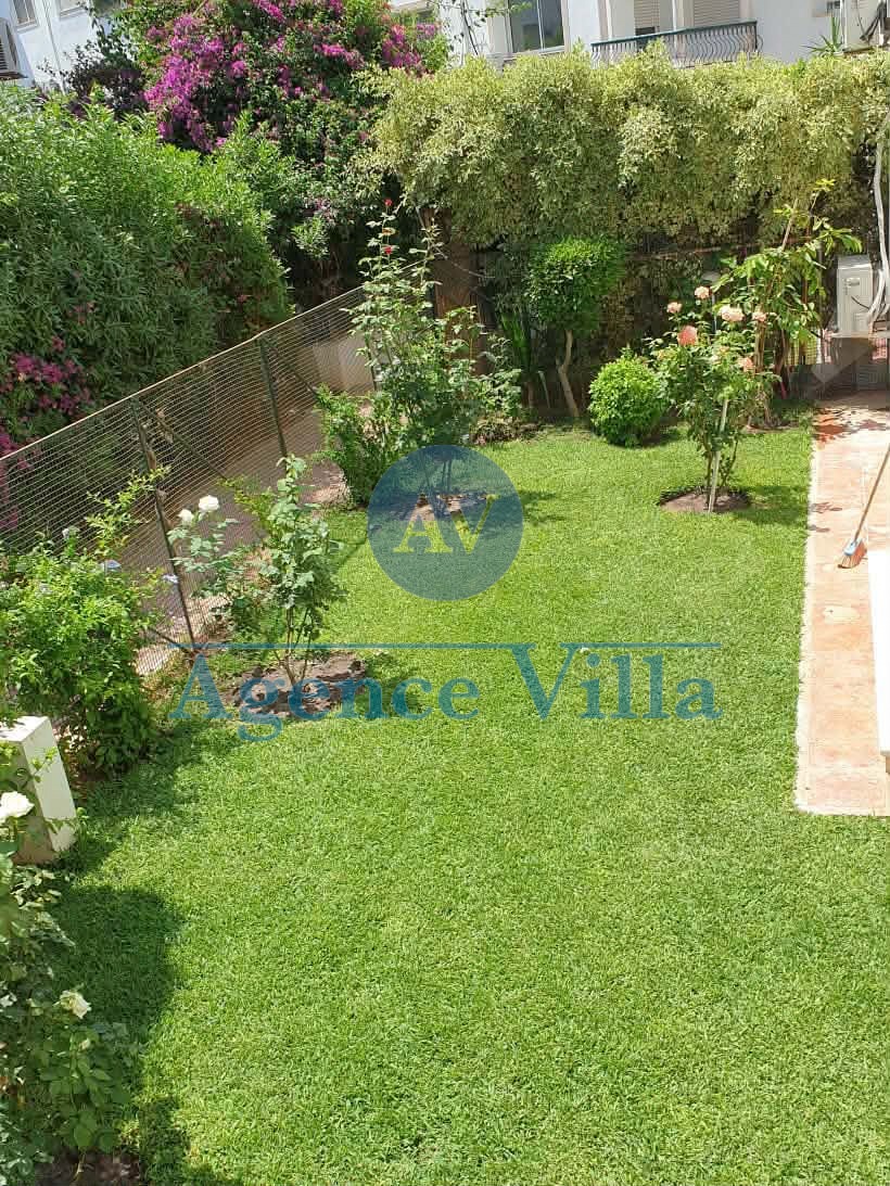 Appartement s3 avec jardin à gammarth