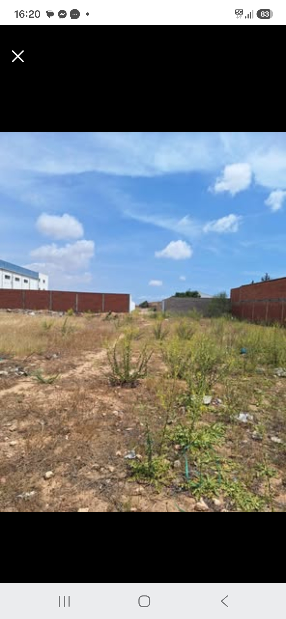 Terrain de de 11190 m2