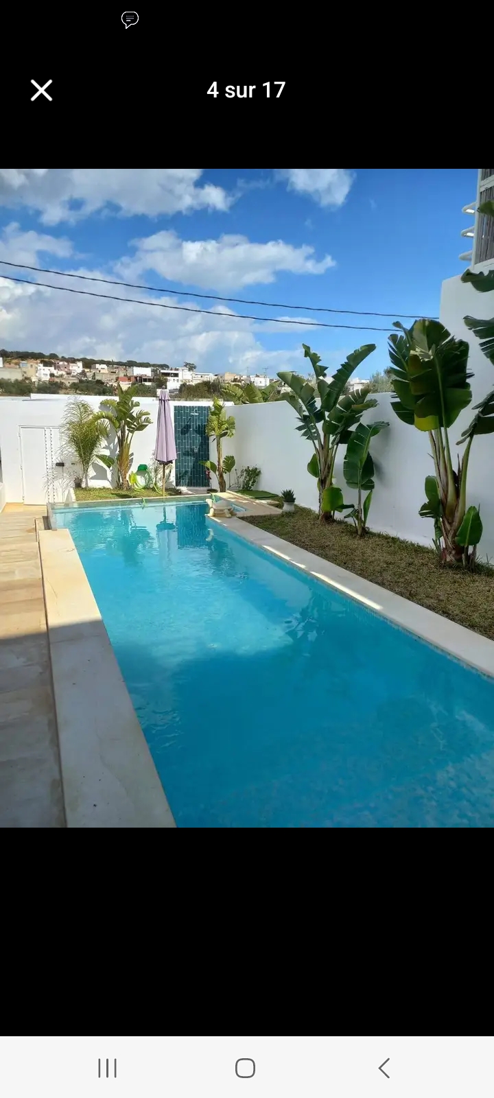 Villa avec piscine à hammamet nord