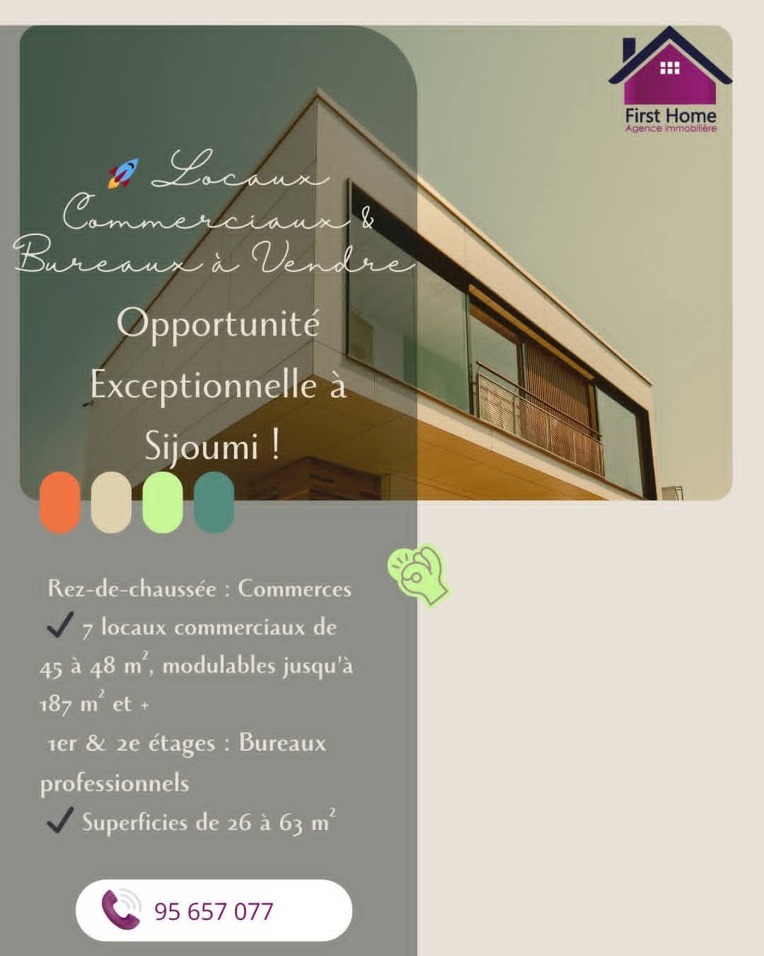 Locaux commerciaux bureaux