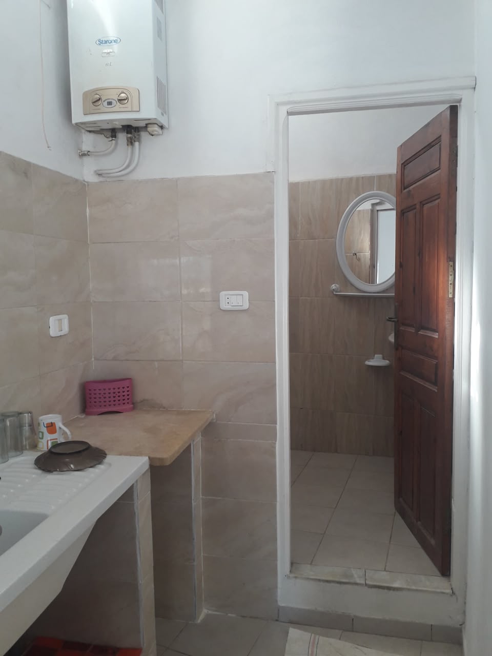 Studio au bord de la plage sidi salem