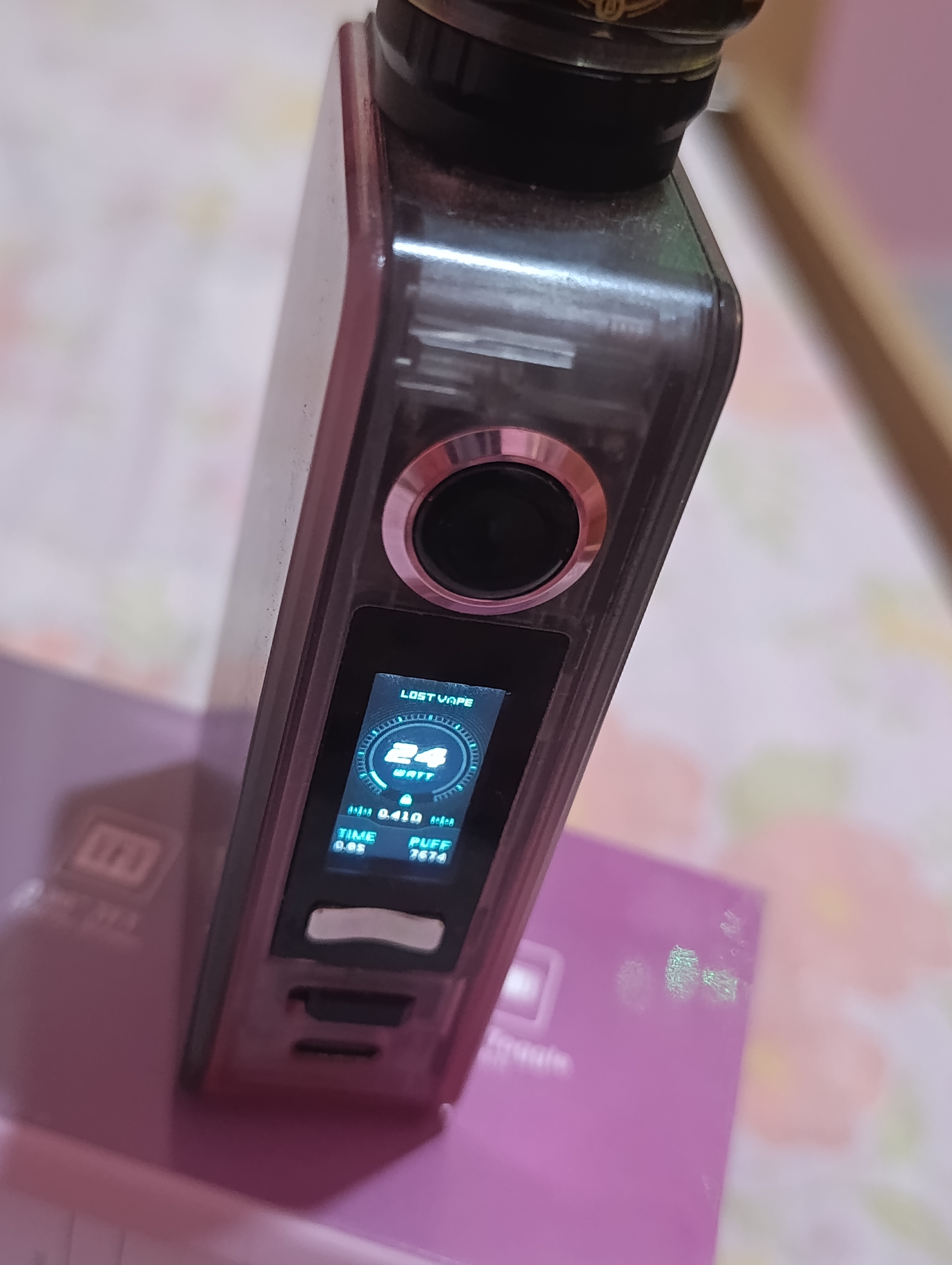 Une vape très neuf