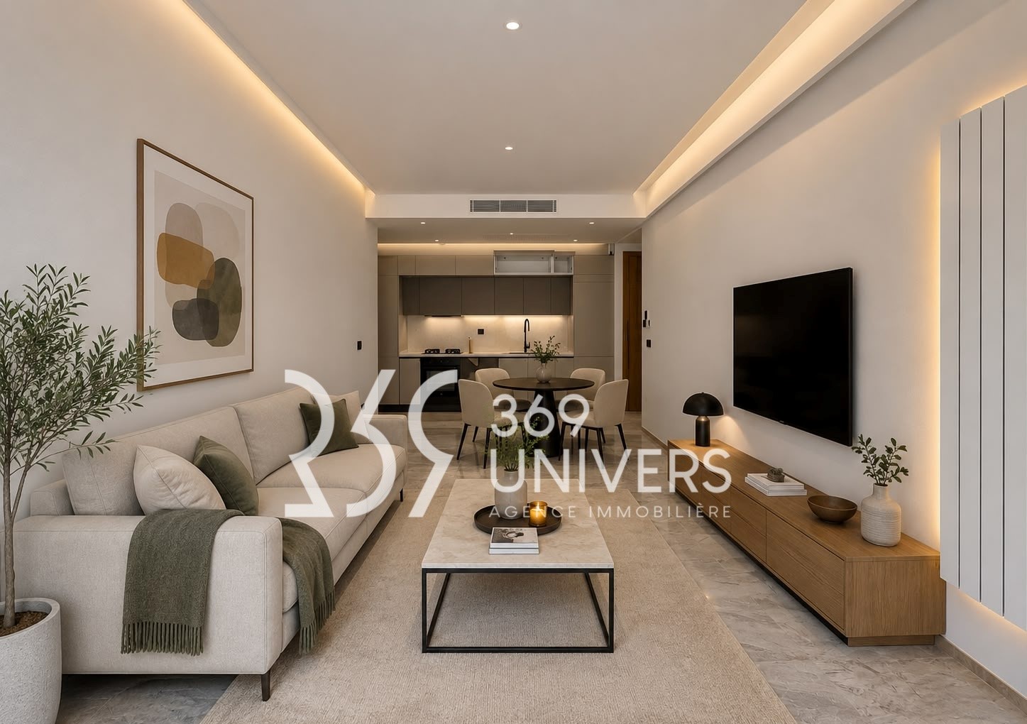 Appartement aux jardins de carthage ref ra178