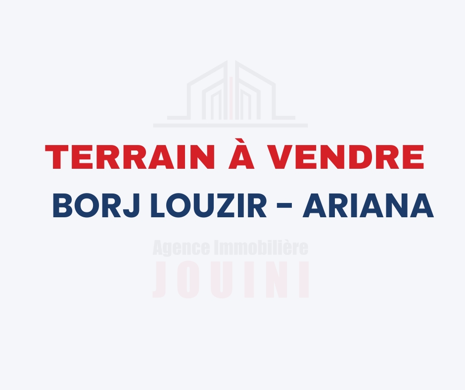 Terrain 302 m2 à borj louzir ariana